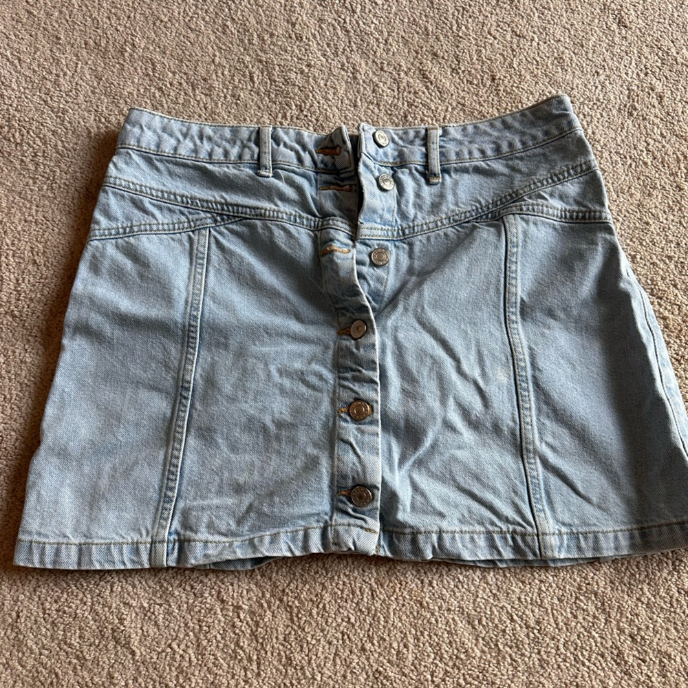 Top Shop Denim Skirt